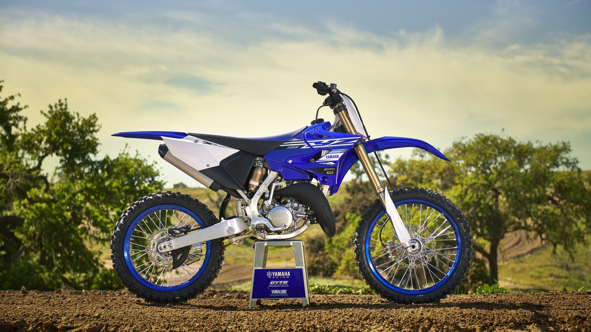 Кроссовый мотоцикл 125 кубов. Yamaha YZ 125 2020. Мотоцикл Yamaha YZ 125.